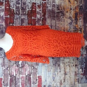 INC International Concepts Lace/Crochet Dress